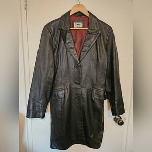 Womens Leather Coat